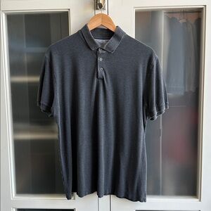 Brunello Cucinelli Charcoal Polo Shirt